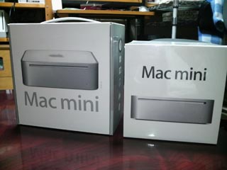 Mac miniの箱