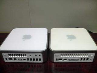 新旧Mac mini